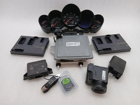 Porsche 911 991 Engine ECU SET 9P1907309F Engine Control Unit Carrera T MK2 VTS
