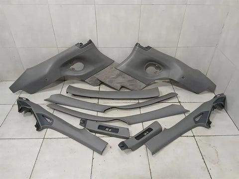 Porsche 911 996 leather trim gray 99655518703 gray interior cover leather