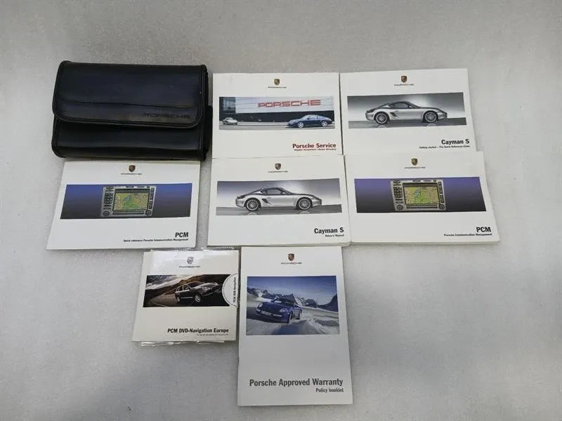 Porsche Cayman 987 Owners Manual Vehicle Manual