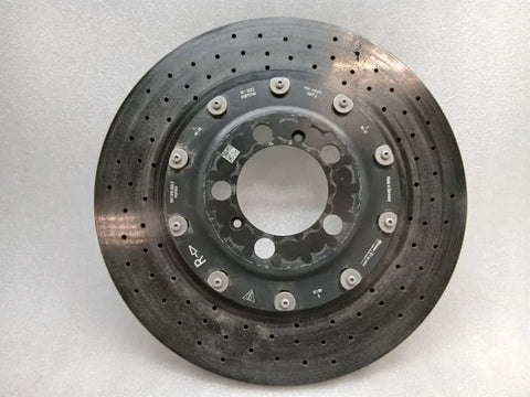 Porsche 911 992 GT3 brake disc front 9GT615302E PCCB R defective brake disc front