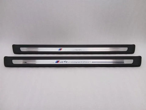 BMW 4 M4 G82 G22 Door Sill Set 51472472521 Door Sill Set M4 Competition