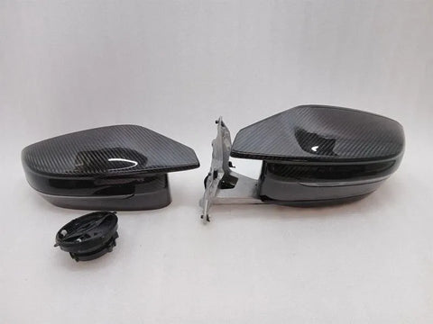 BMW 4 M4 G82 Rear View Mirror Carbon Set 51168075065 RHD Right Hand Drive Defects