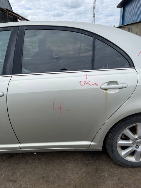 Door Rear Left TOYOTA AVENSIS (T250) (2003-2008)