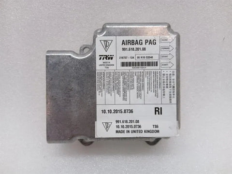 Porsche Cayman 981 GT4 Safety Module ECU 99161820108 Air Control Unit SRS