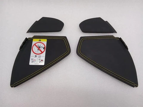 Porsche Cayman 718 GT4 Fairing 99155240602 Racing Yellow Leather Cover SET