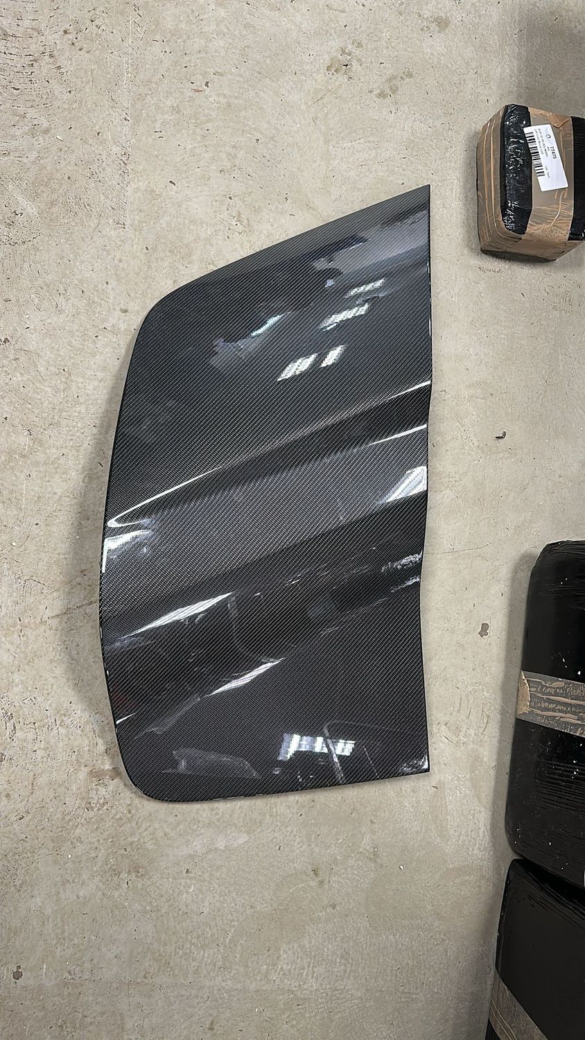 Audi R8 side blades set Carbon
