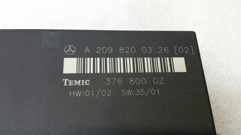 Mercedes C W203 electronic module A2098200326 control unit rear control unit