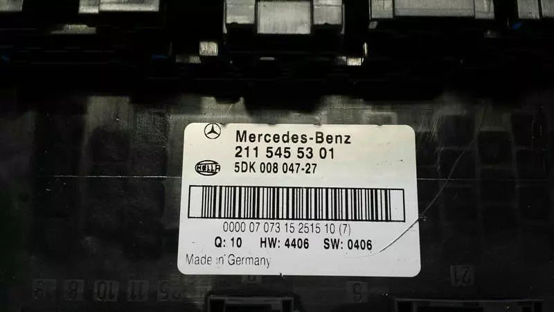 Mercedes CLS W219 Fuse Box A2115455301 Fuse Box