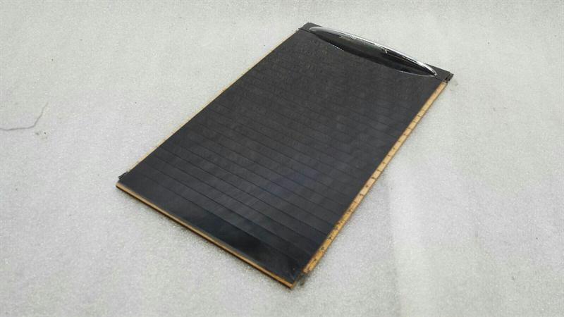 Mercedes CL W216 storage box cover A2168400027 roller blind ash tree 736
