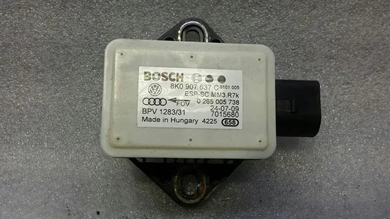 AUDI S5 8T YAW RATE Sensor 8K0907637C Rotation Rate Sensor