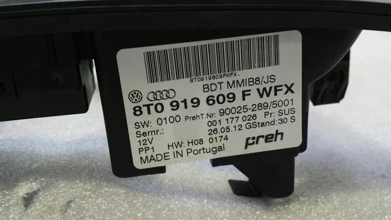 Audi S5 8T MMI controller 8T0919609F switch programming unit 3G