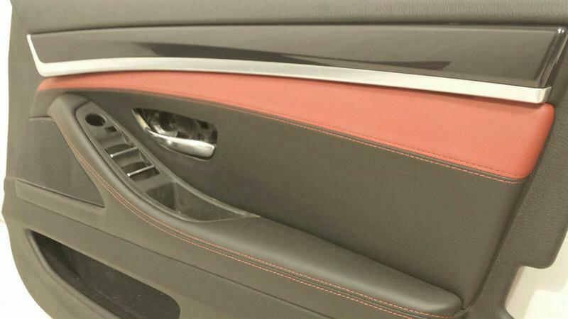 BMW 5 Series M5 F10 RHD Door Card Front Left Individual Leather Right Handlebar