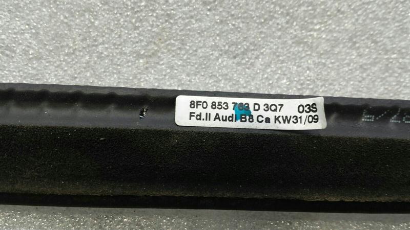 Audi S5 8T rear left body moulding 8F0839479D strip rear left