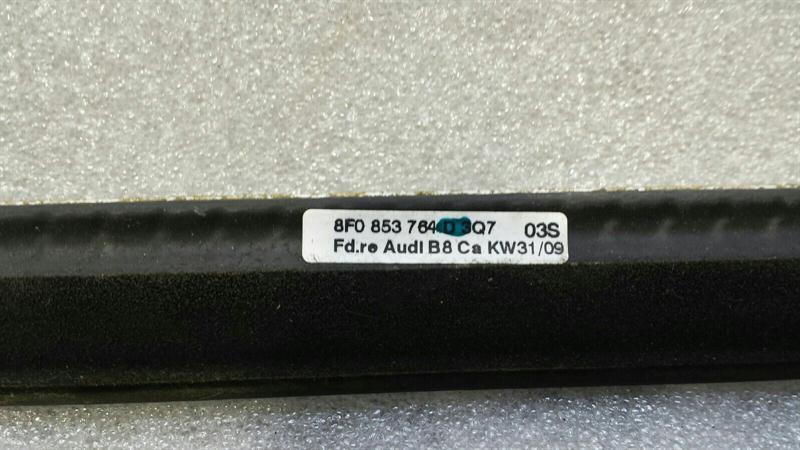 Audi S5 8T rear right body moulding 8F0839480D strip rear right