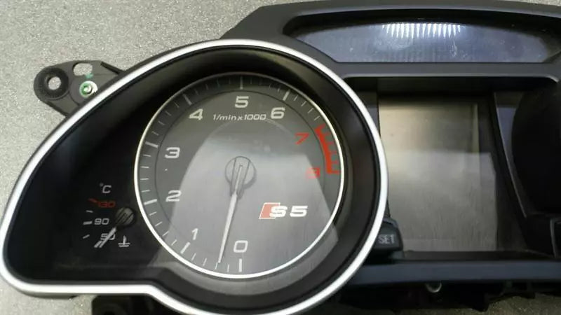 Audi S5 8T Instrument Cluster 8T0920981M Speedometer MPH 3.0 TFSI CAKA