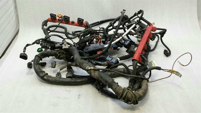 Audi S5 8T RHD Engine Wiring Loom 8K2971072CA Right Handlebar 3.0 TFSI