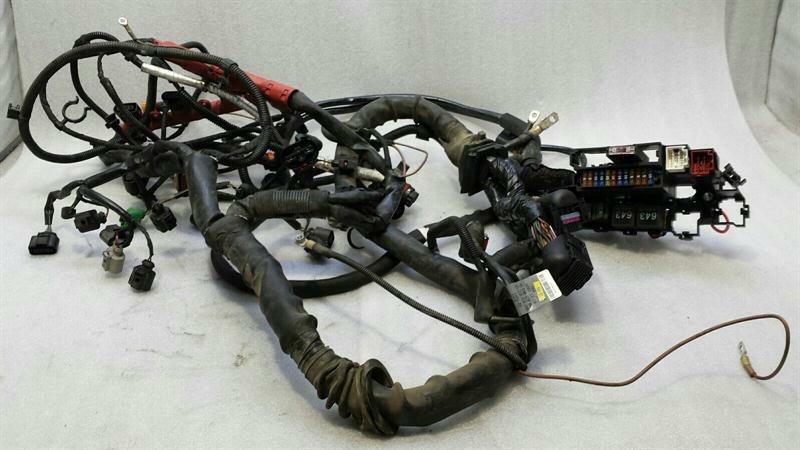 Audi S5 8T RHD Engine Wiring Loom 8K2971072CA Right Handlebar 3.0 TFSI