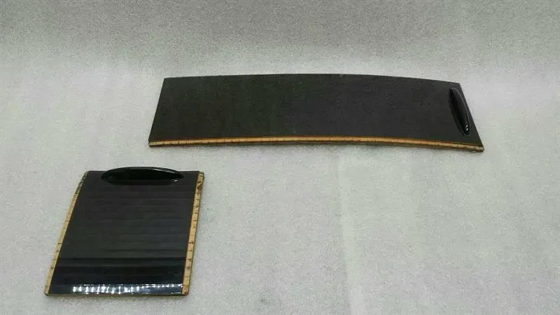 Mercedes CLS W219 console veneer set A2198100320 console wood strip set walnut