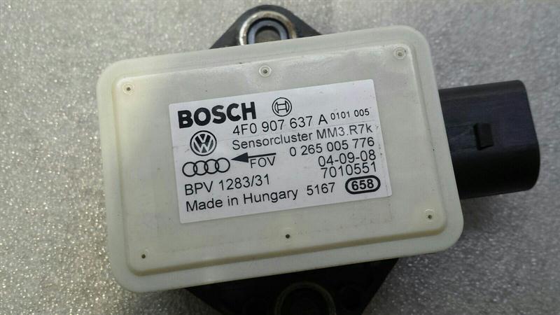 Audi RS6 4F YAW RATE Sensor 4F0907637A Rotation Rate Sensor ESP