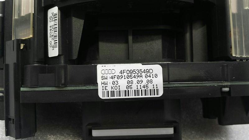 Audi RS6 4F wiper stalks 4F0953549D indicator switch steering column switch