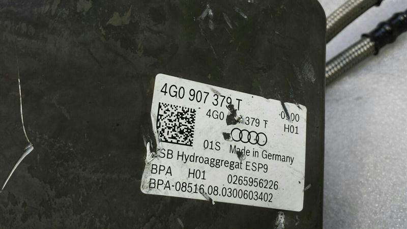 AUDI RS6 RS7 4G A.B.S PUMP 4G0907379T ABS PUMP HYDRAULIC BLOCK