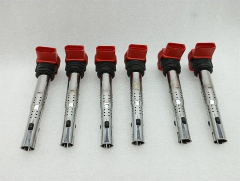 Audi S5 8T Ignition Coil Set Of 6 06E905115D Ignition Coil Set