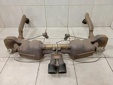 Porsche Cayman 981 GT4 exhaust silencer 98111192106 exhaust XLF SPORTS EXHAUST