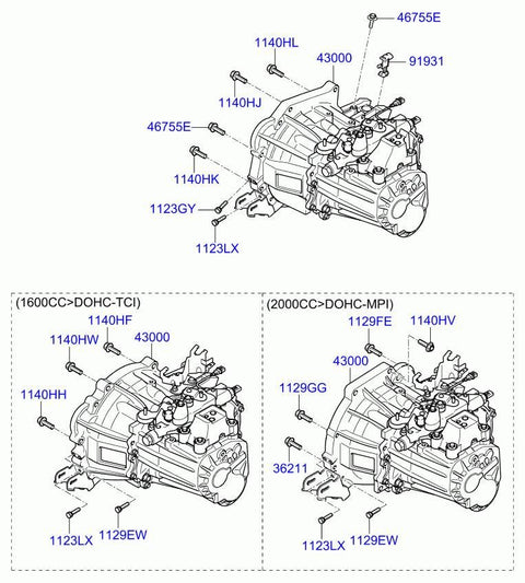 R71775 Gearbox KIA CEE'D I (ED) (2006-2012)