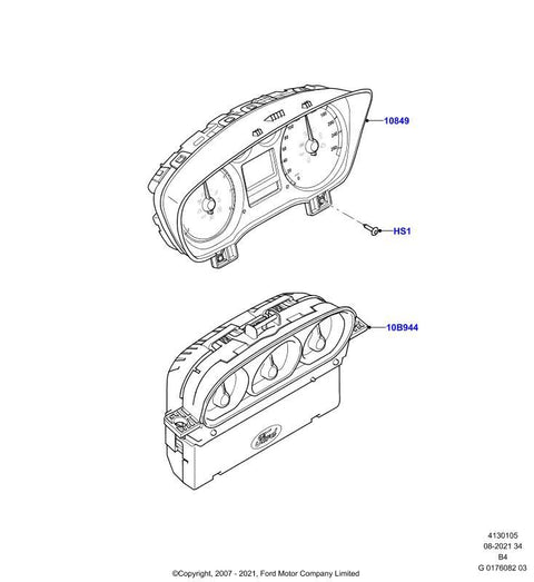 Instrument Cluster FORD FOCUS II (2004-2012)