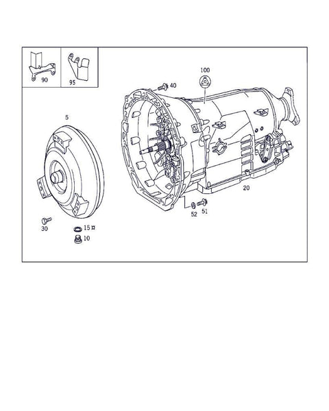 Gearbox MERCEDES-BENZ E-CLASS (W211) (2002-2009)