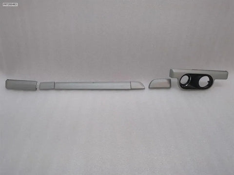 Porsche Cayman 981 cup holder 99155298503 brushed aluminum trim set RHD