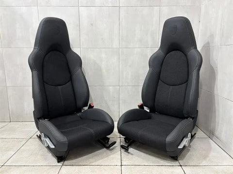 PORSCHE 911 997 SEATS SPORT WIDE BACKREST SEATS GT3 GT3RS TOURING PACK CLOTH