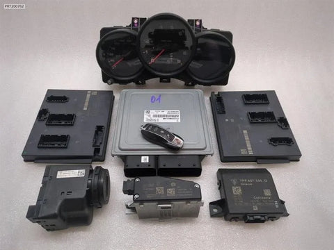 Porsche Boxster 981 engine ECU set 99161860203 engine control unit PDK MA122 2.7
