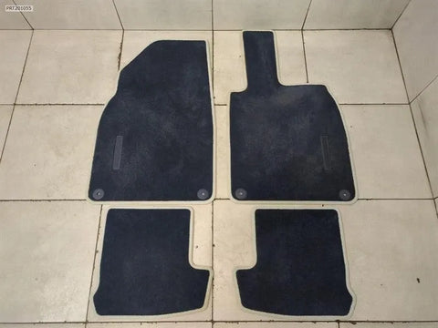 Porsche 911 991 floor mat set yachting blue right hand drive RHD leather