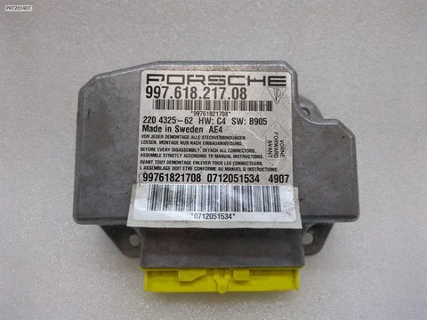 Porsche 911 997 Safety Module ECU 99761821708 Air Control Unit SRS