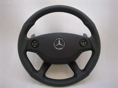 MERCEDES S63 AMG W221 CL63 STEERING WHEEL A2214601803 STEERING WHEEL LEATHER 05-09