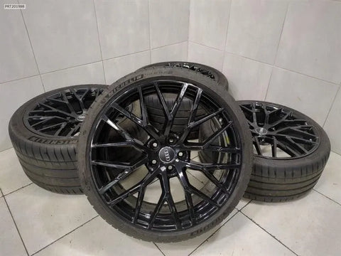 20 Audi R8 4S Alloy Wheel Set 4S0601025AA Set Rims Set + Michelin Tyres