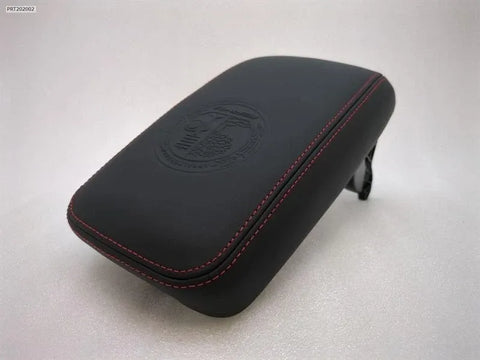MERCEDES A CLA GLA W176 ARMREST A2466809201 ARMREST LEATHER WITH RED STITCHES