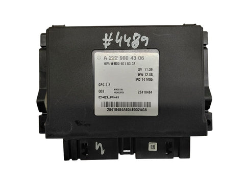 A2229004306 A0009015302 Gearbox Control Unit MERCEDES-BENZ S-CLASS (W222, X222) (2013-2020)
