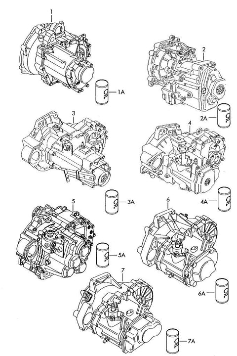 GGV Gearbox SKODA FABIA I (6Y) (1999-2008)