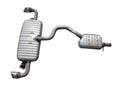 1K0119K 8J0253611S 8J0120K Exhaust rear silencer (muffler) AUDI TT (8J) (2006-2014)