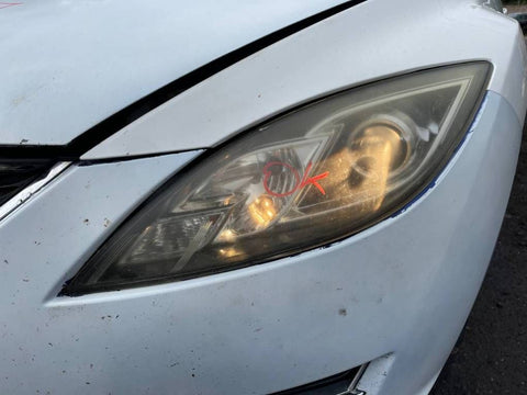 Headlight left MAZDA 6 (GH) (2007-2012)