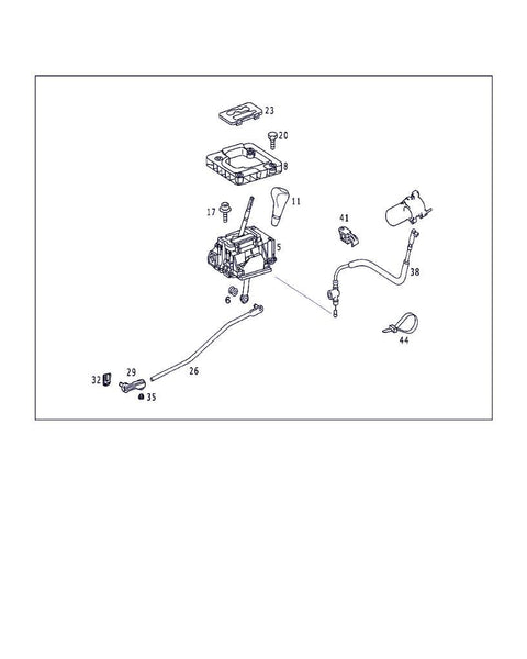 Gearshift Mechanism MERCEDES-BENZ ML-CLASS (W163) (1998-2005)