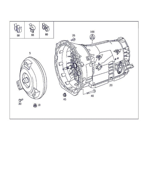 Gearbox MERCEDES-BENZ ML-CLASS (W163) (1998-2005)