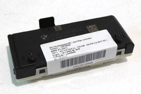 BMW X3 Tailgate/trunk control unit/module OEM 61357487105