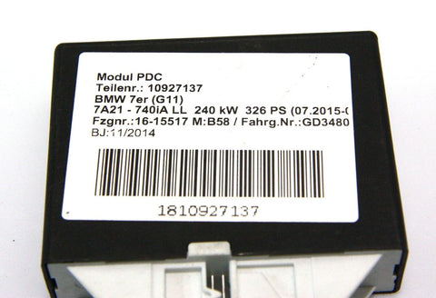 BMW M5 Parking PDC control unit/module OEM 66206834603