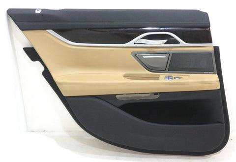 BMW 7 SERIES Rear door card panel trim OEM 7448283