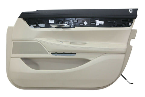 BMW 7 SERIES Front door card panel trim OEM 51417448468