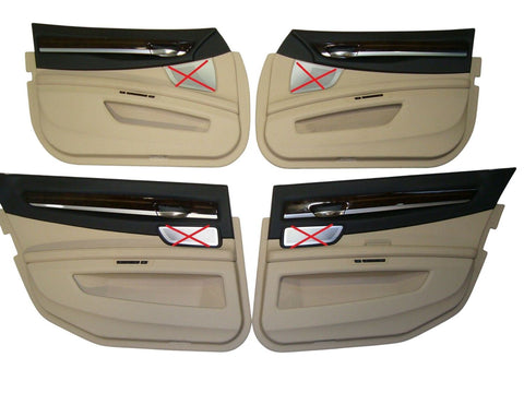 BMW 7 SERIES Rear door card panel trim OEM DD87514