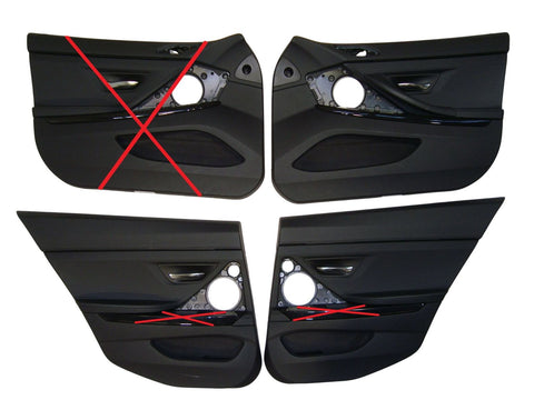 BMW 6 SERIES Rear door card panel trim OEM DY69222